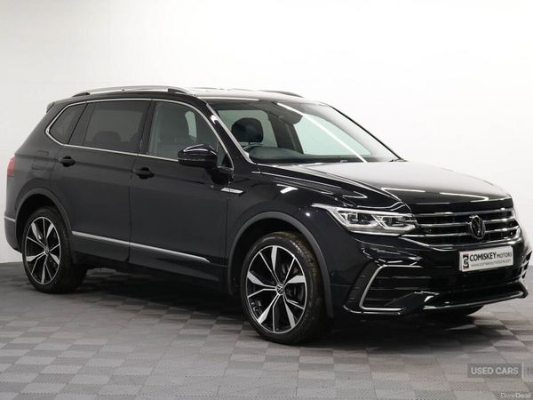 Volkswagen Tiguan Allspace SUV, Diesel, 2023, Black