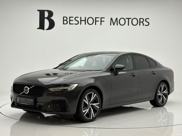 Volvo S90 Saloon, Petrol Plug-in Hybrid, 2022, Grey