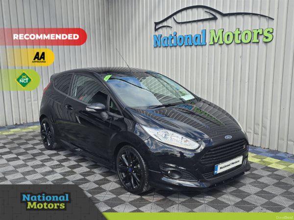 Ford Fiesta Hatchback, Petrol, 2016, Black