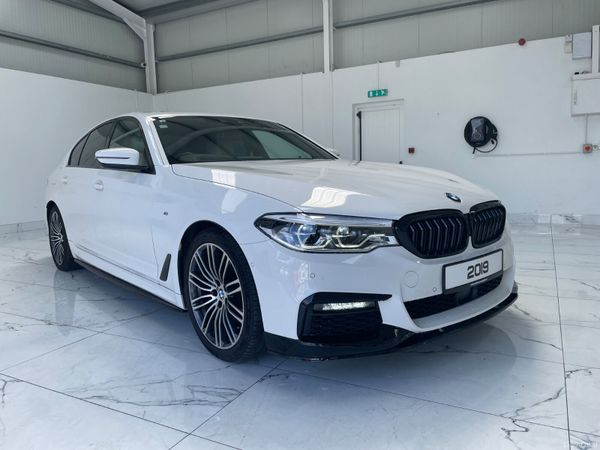 BMW 5-Series Saloon, Diesel, 2019, White