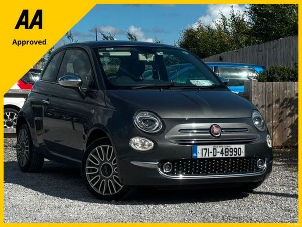 Fiat 500 Hatchback, Petrol, 2017, Grey