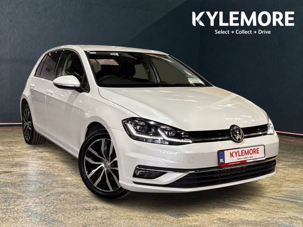 Volkswagen Golf Hatchback, Petrol, 2018, White