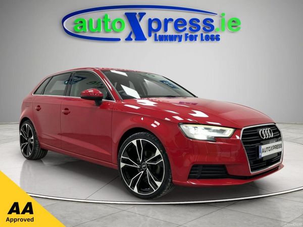 Audi A3 Hatchback, Petrol, 2019, Red