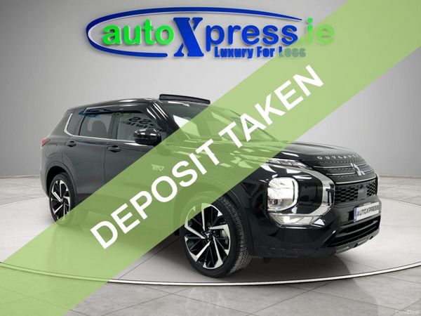 Mitsubishi Outlander SUV, Petrol Plug-in Hybrid, 2023, Black