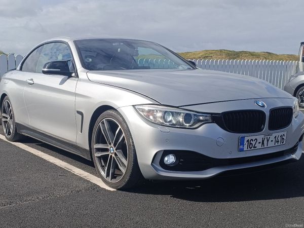 BMW 4-Series Convertible, Diesel, 2016, Silver
