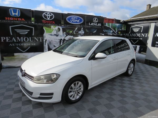 Volkswagen Golf Hatchback, Petrol, 2014, White