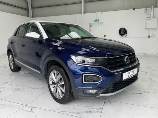 Volkswagen T-Roc Hatchback, Diesel, 2021, Blue