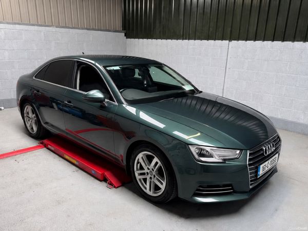 Audi A4 Saloon, Diesel, 2016, Green
