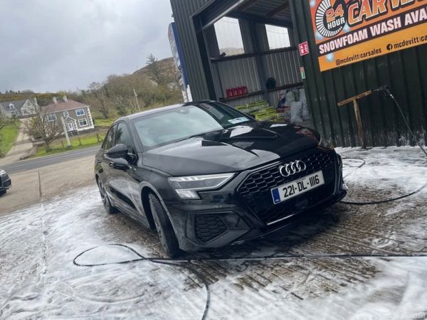 Audi A3 Saloon, Diesel, 2022, Black