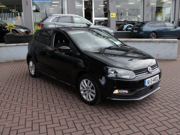 Volkswagen Polo Hatchback, Petrol, 2016, Black