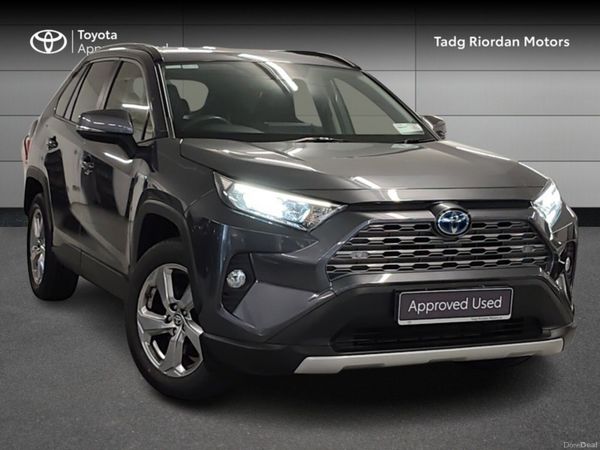 Toyota RAV4 SUV, Petrol Hybrid, 2020, Grey