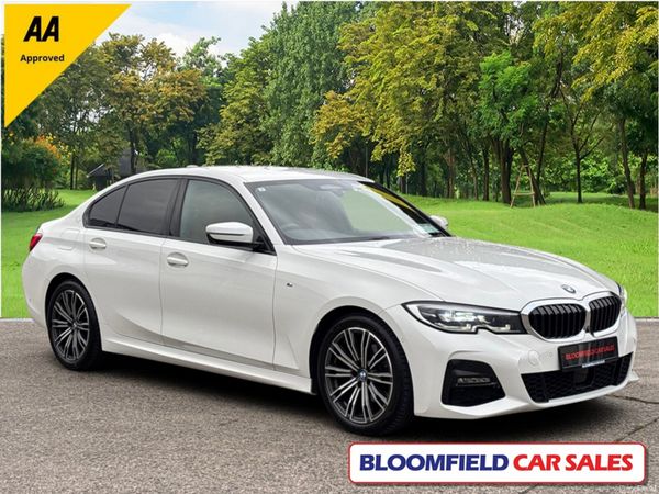 BMW 3-Series Saloon, Diesel, 2021, White