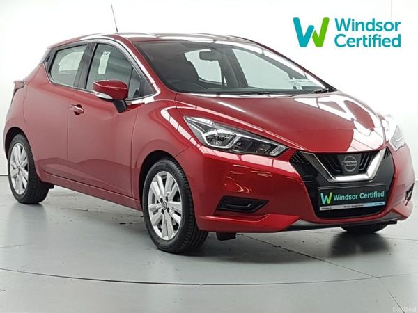 Nissan Micra Hatchback, Petrol, 2019, Red