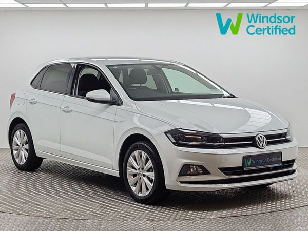 Volkswagen Polo Hatchback, Petrol, 2019, White