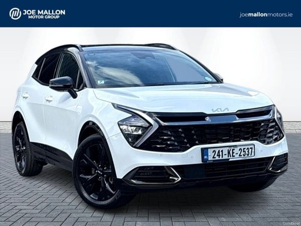 Kia Sportage SUV, Petrol Plug-in Hybrid, 2024, White