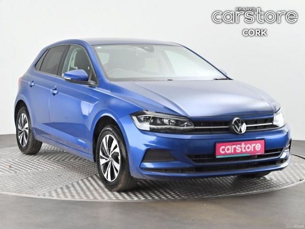 Volkswagen Polo Hatchback, Petrol, 2021, Blue
