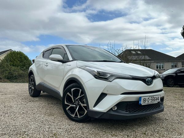 Toyota C-HR Hatchback, Petrol Hybrid, 2019, White