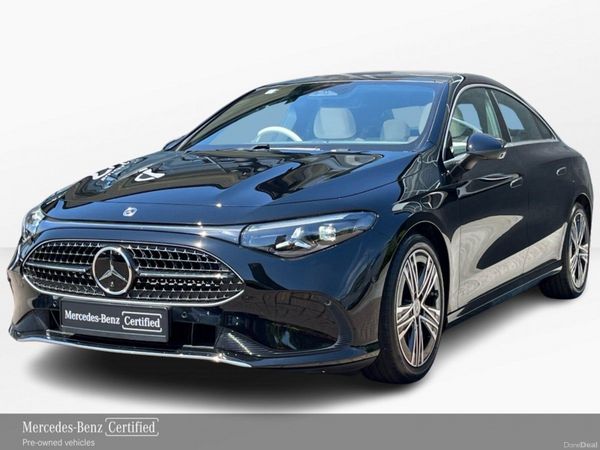 Mercedes-Benz CLA Saloon, Petrol Hybrid, 2026, Black
