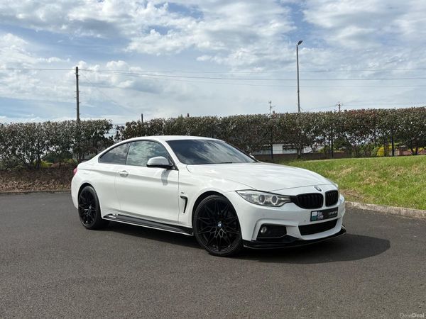 BMW 4-Series Coupe, Diesel, 2014, White
