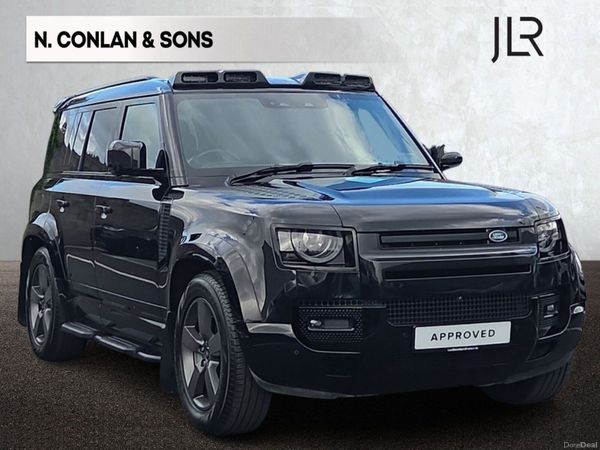 Land Rover Defender SUV, Petrol Hybrid, 2025, Black