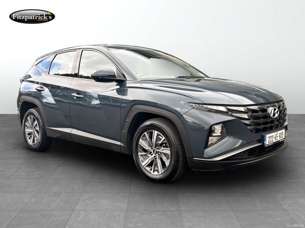 Hyundai Tucson SUV, Petrol Hybrid, 2022, Blue