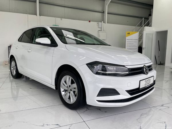 Volkswagen Polo Hatchback, Petrol, 2020, White