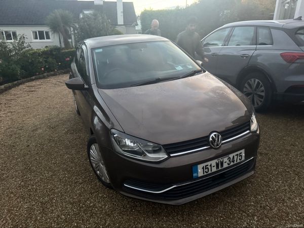 Volkswagen Polo Hatchback, Petrol, 2015, Brown