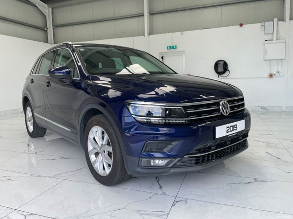Volkswagen Tiguan SUV, Diesel, 2019, Blue
