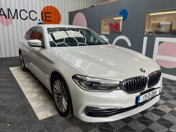 BMW 5-Series Saloon, Diesel, 2017, White