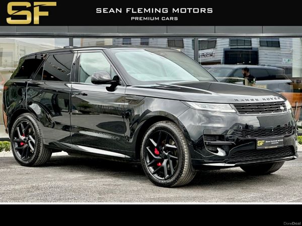 Land Rover Range Rover Sport SUV, Petrol Hybrid, 2026, Black