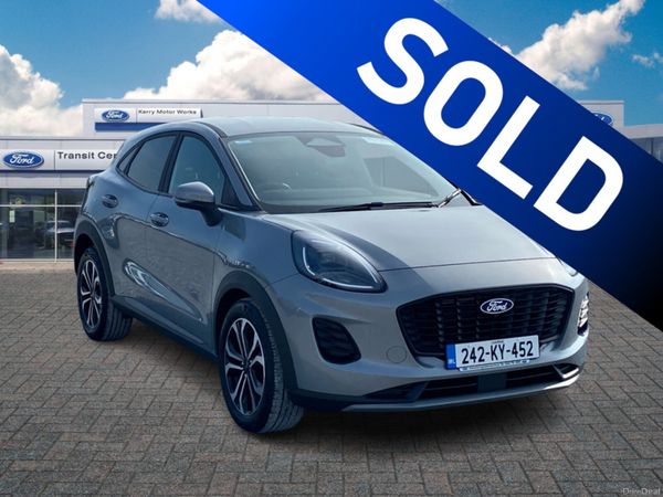 Ford Puma MPV, Petrol Hybrid, 2024, Grey