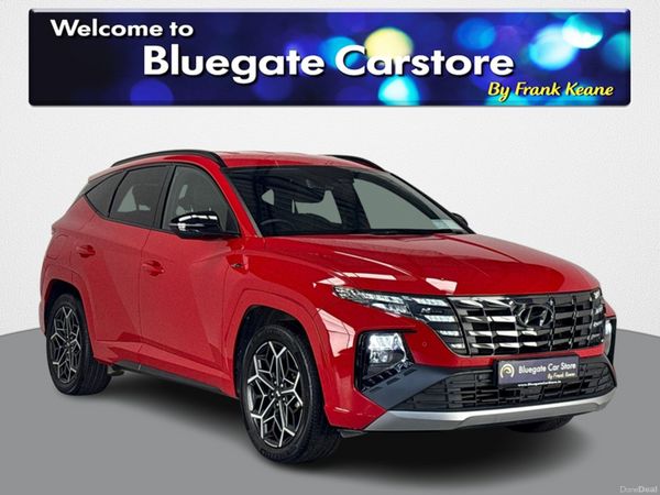 Hyundai Tucson Estate, Petrol Hybrid, 2023, Red