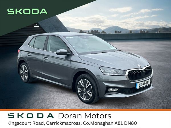 Skoda Fabia Hatchback, Petrol, 2023, Grey