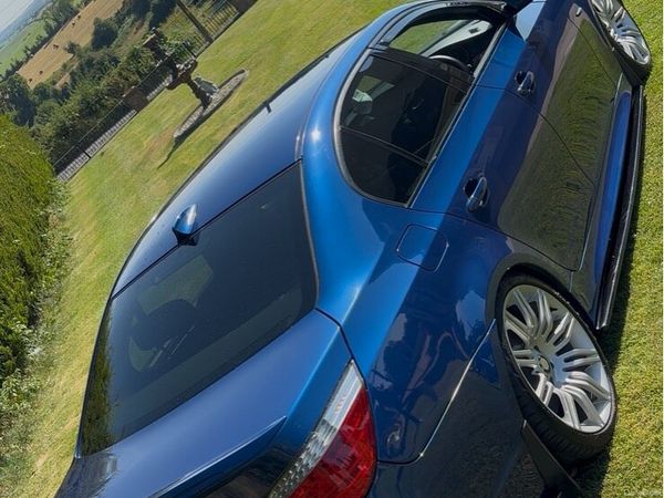 BMW 5-Series Saloon, Diesel, 2008, Blue
