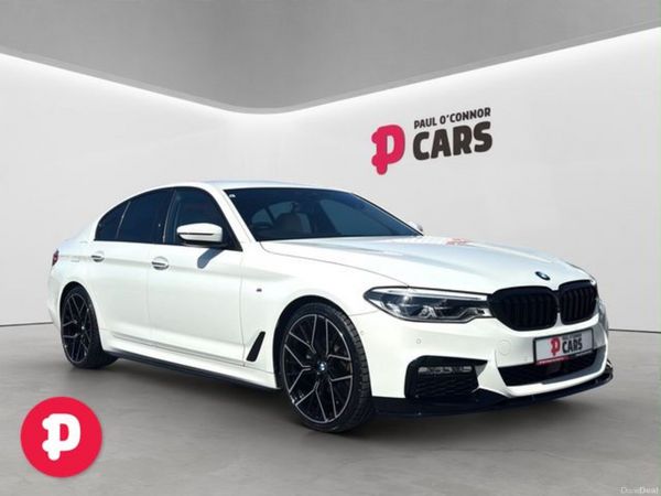 BMW 5-Series Saloon, Diesel, 2017, White