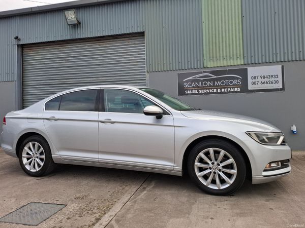 Volkswagen Passat Saloon, Diesel, 2017, Silver