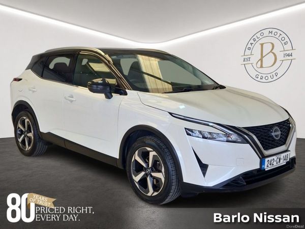 Nissan Qashqai MPV, Petrol, 2024, White