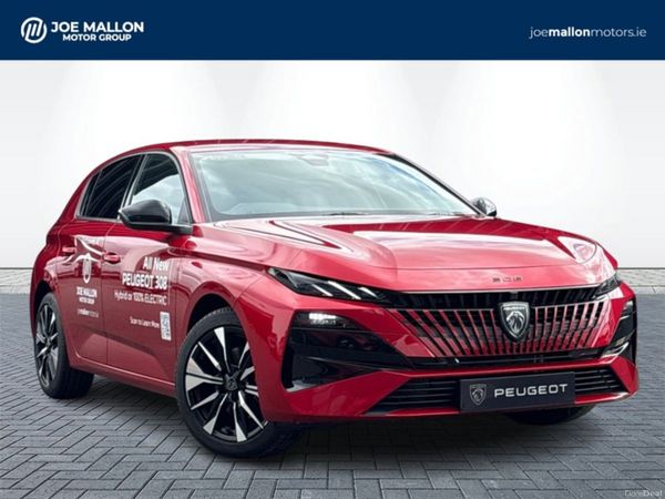 Peugeot 308 Hatchback, Petrol Hybrid, 2026, Red