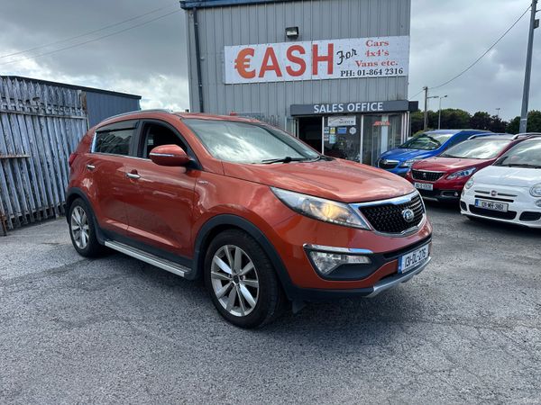 Kia Sportage SUV, Diesel, 2013, Orange