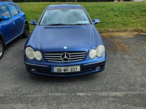 Mercedes-Benz CLK Coupe, Petrol, 2006, Blue