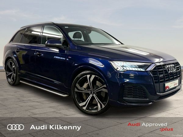 Audi Q7 SUV, Petrol Plug-in Hybrid, 2023, Blue