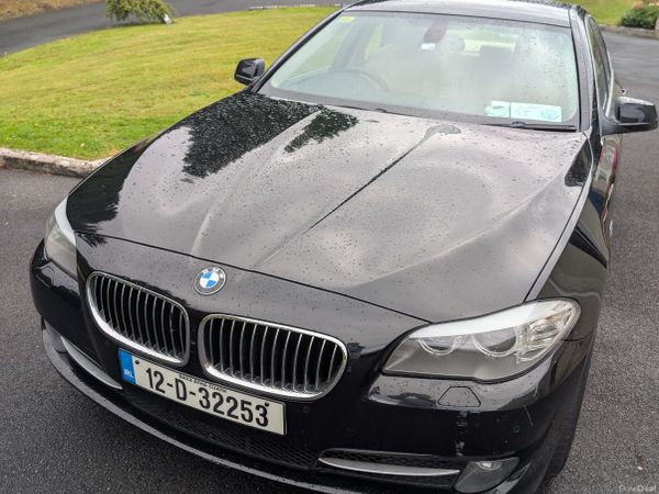 BMW 5-Series Saloon, Diesel, 2012, Black