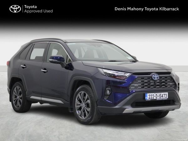 Toyota RAV4 SUV, Petrol Hybrid, 2022, Blue