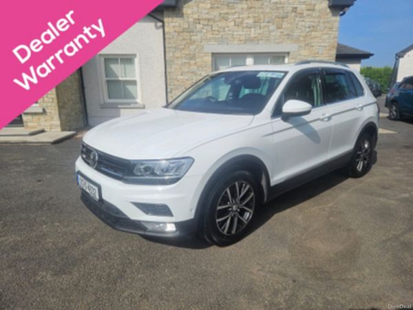 Volkswagen Tiguan SUV, Diesel, 2017, White