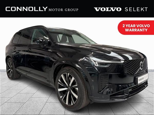 Volvo XC90 SUV, Petrol Plug-in Hybrid, 2025, Black