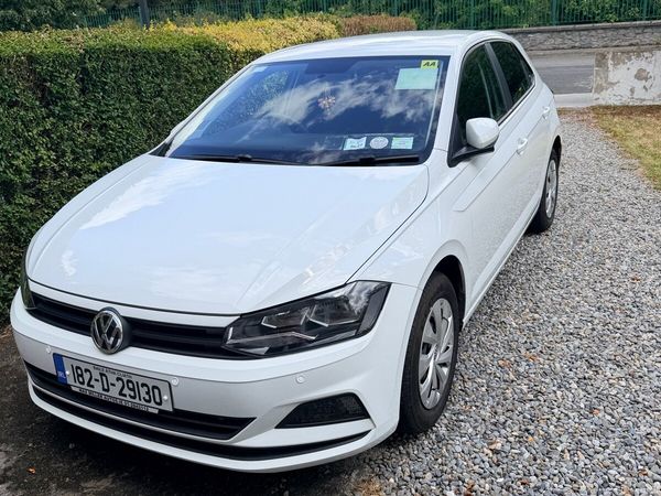 Volkswagen Polo Hatchback, Petrol, 2018, White