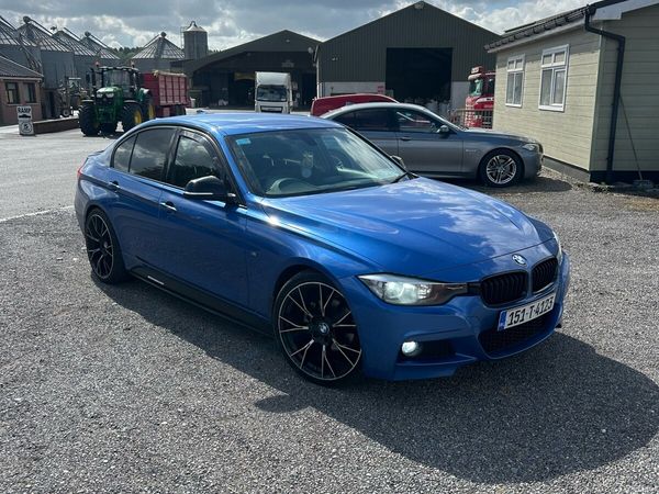 BMW 3-Series Saloon, Diesel, 2015, Blue