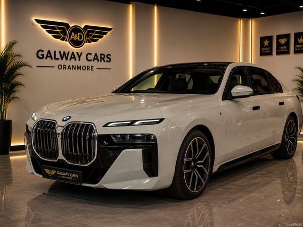 BMW i7 Saloon, Electric, 2024, Grey