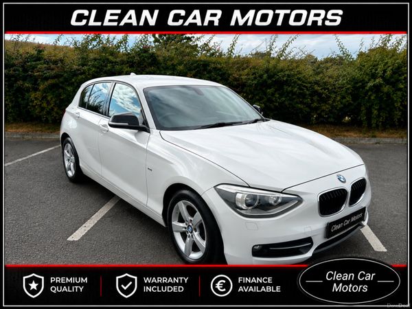BMW 1-Series Hatchback, Petrol, 2014, White