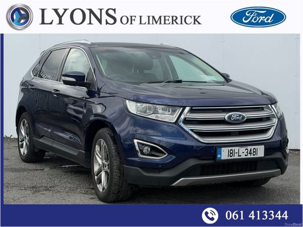 Ford Edge SUV, Diesel, 2018, Blue